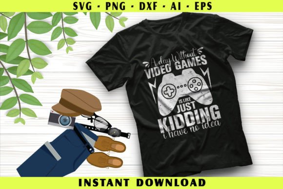 A Day Without Video Games Graphics and Crafts Review