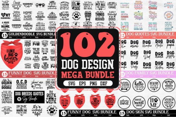 DOG SVG Bundle Designs Mega Bundle: Graphics and Crafts Review