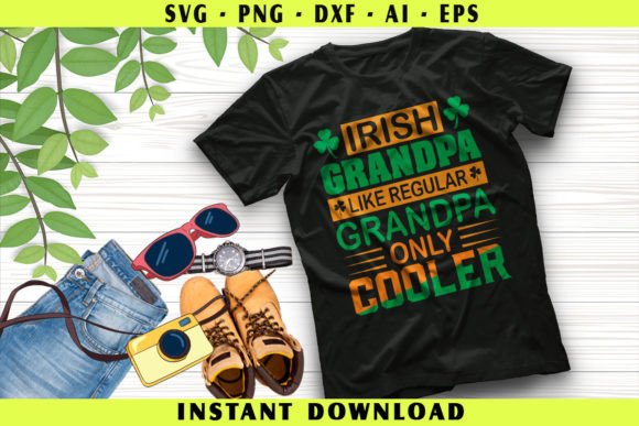 Irish Grandpa Funny Father s Day