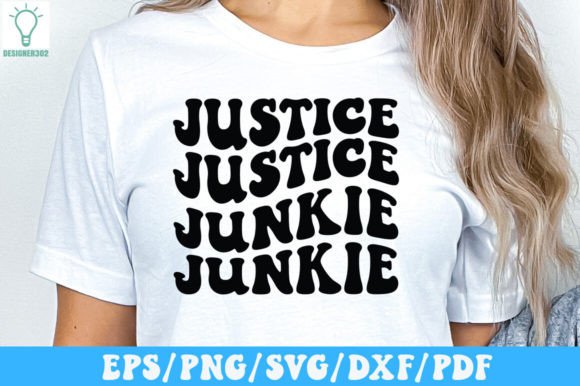 Justice Junkie Retro SVG Graphics and Crafts Review