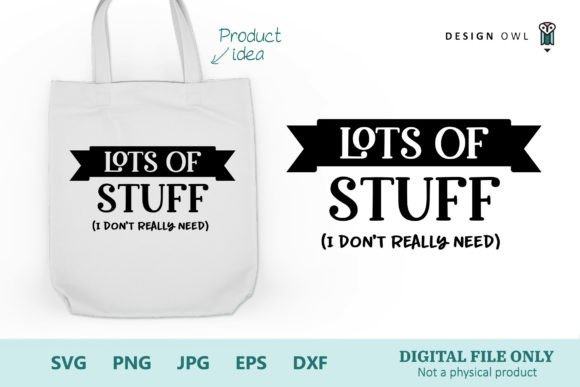 Lots of Stuff - Tote Bag SVG Graphics and Crafts Review