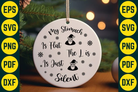 My Stomach is Flat the L is is Just Sile Graphics and Crafts