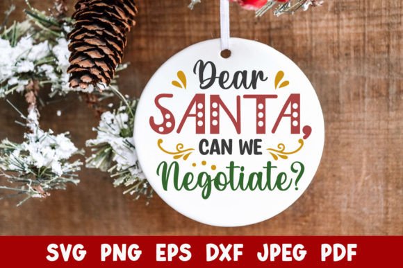 Negotiate Christmas Graphics for Crafts and Branding