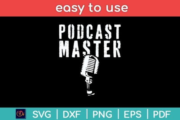 Podcast Master Funny Microphone Graphics and Crafts Review