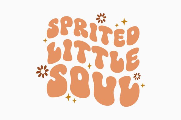 Retro Boho Baby Quotes SVG Sprited Littl Graphics in Crafts