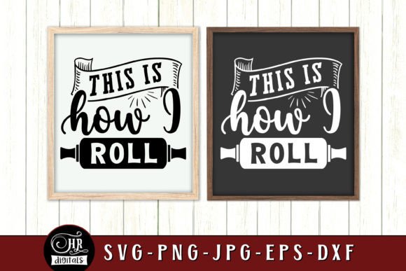 This Is How I Roll, Funny Kitchen Embroidery Review